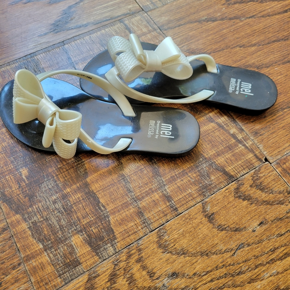 Black Mel Dreamed by Melissa Flip Flops